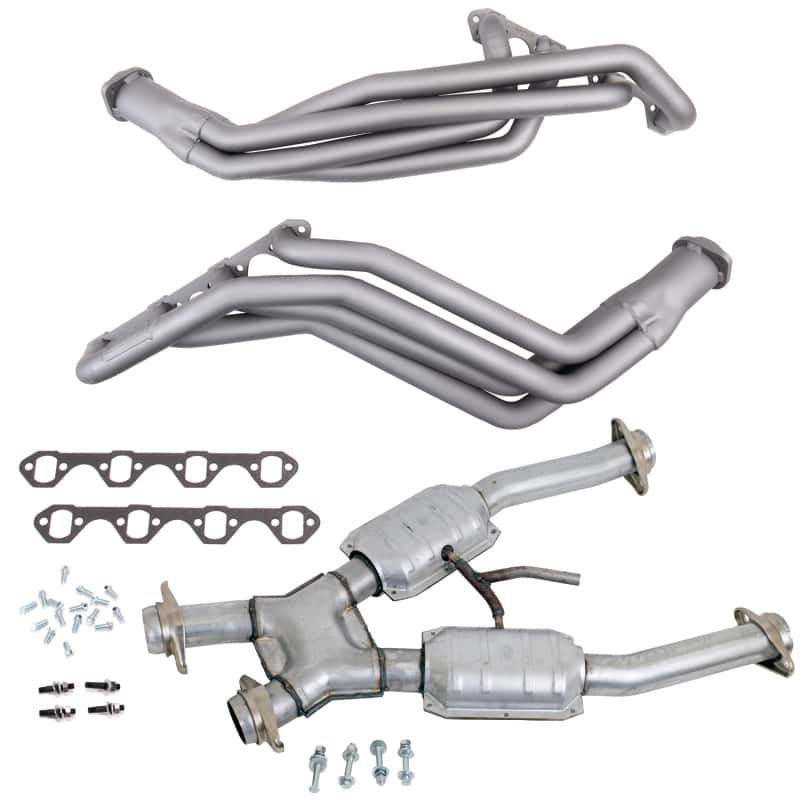 BBK — BBK 94-95 Ford Mustang 5.0L Manual Trans 1-5/8 Long Tube Headers w/Catted X-Pipe (Ti Ceramic)
Exhaust Header
Exhaust Kit - view 1