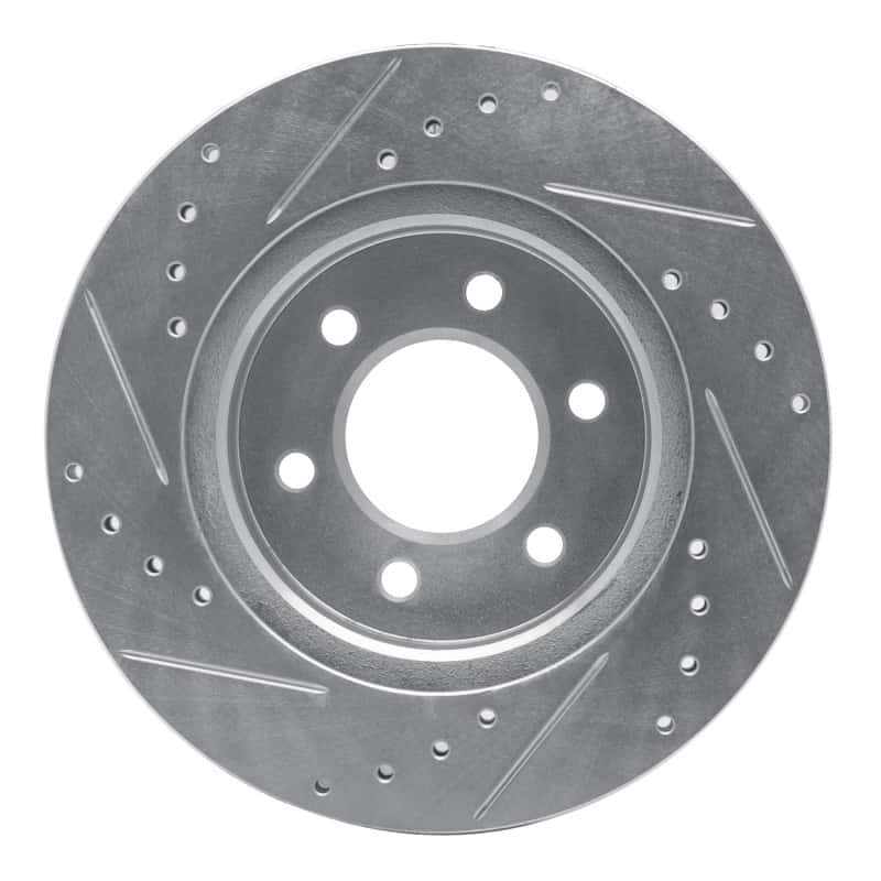 R1 Concepts — R1 1991-1996 Dodge Dakota 4WD Front Right Drilled & Slotted Silver Brake Rotor
R1 Brake Rotor Drill - view 5