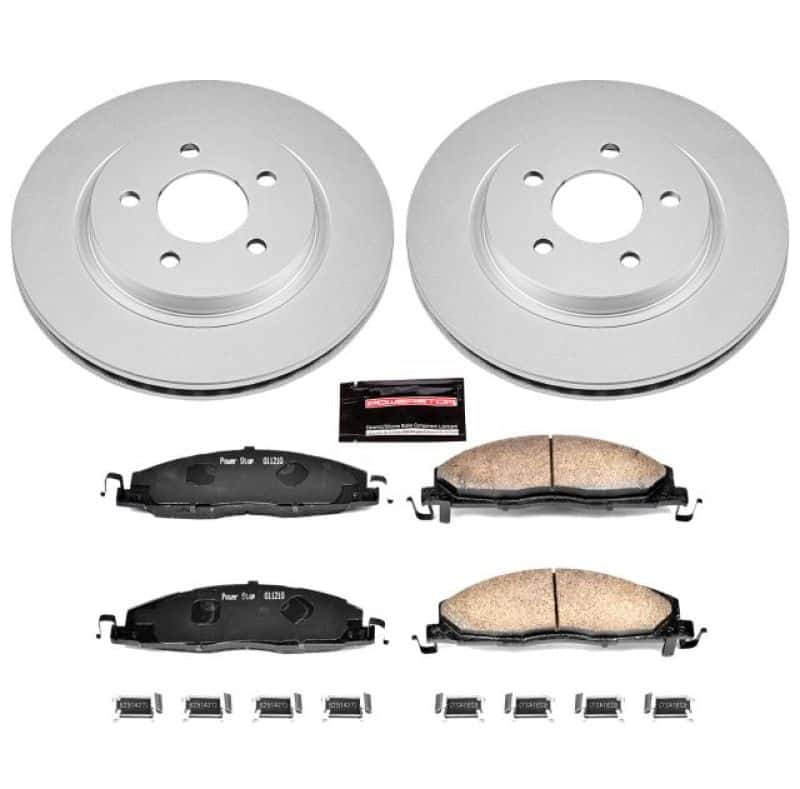 PowerStop — Power Stop 11-12 Ram 3500 Rear Z17 Coated Brake Kit - view 1
