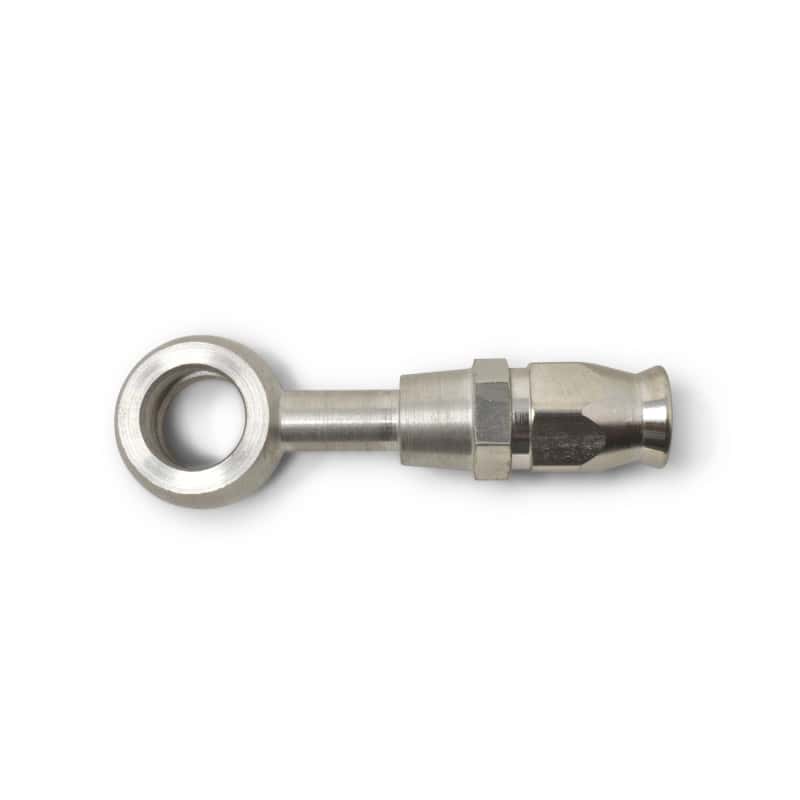 Russell — Russell Performance -3 AN PowerFlex 10MM (3/8in) ID Banjo Hose End
Hose End - view 4