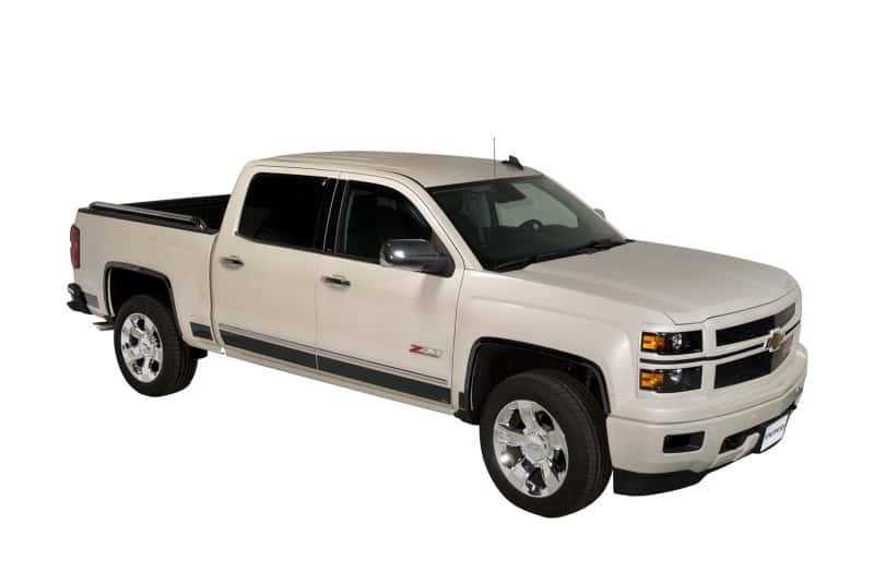 Putco — Putco 14-18 Chevy Silverado LD - Crew Cab - 5.5in Bed (10pcs) Black Platinum Rocker Panels
Rocker Panel Molding - view 3
