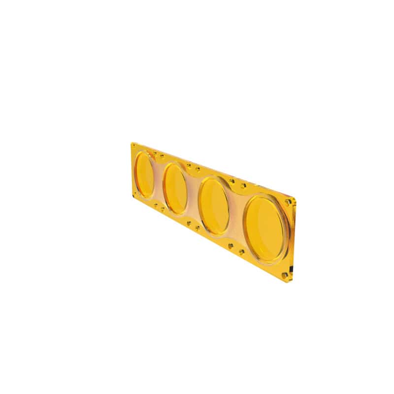 KC HiLiTES — KC HiLiTES FLEX ERA LED Performance Yellow Spot Beam Lens for Light Bars - view 9
