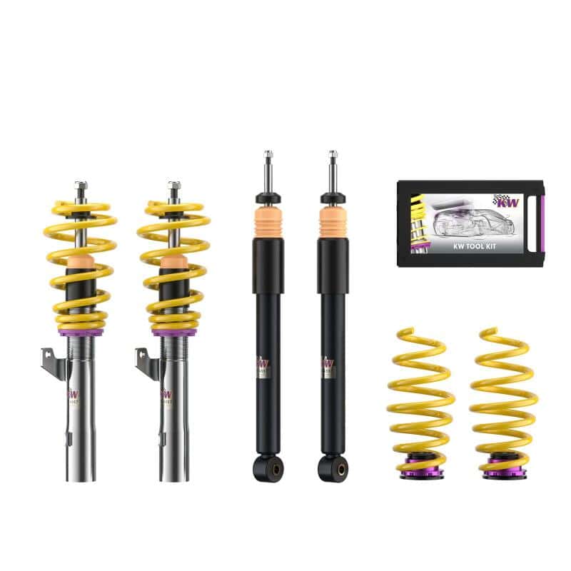 KW — KW Coilover Kit V1 Audi A3 Quattro (8P) all engines w/o electronic dampening control
Coilover Kit - view 2