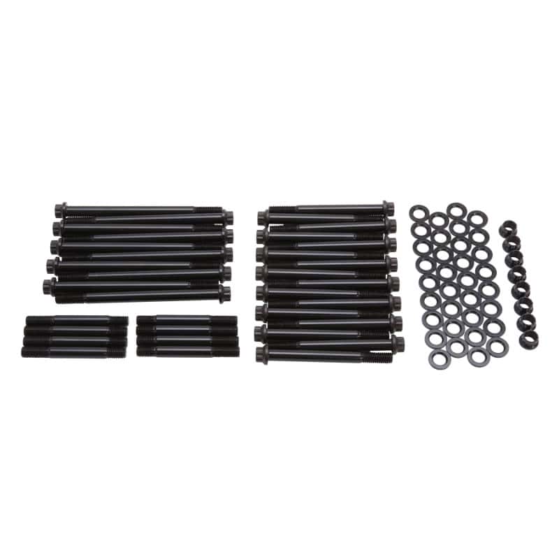 Edelbrock — Edelbrock Head Bolt Kit Chrysler 426 CI Hemi V8 High Performance w/ Hex Head for Stock Replacement
CYL HEAD COMPONENTS - view 1