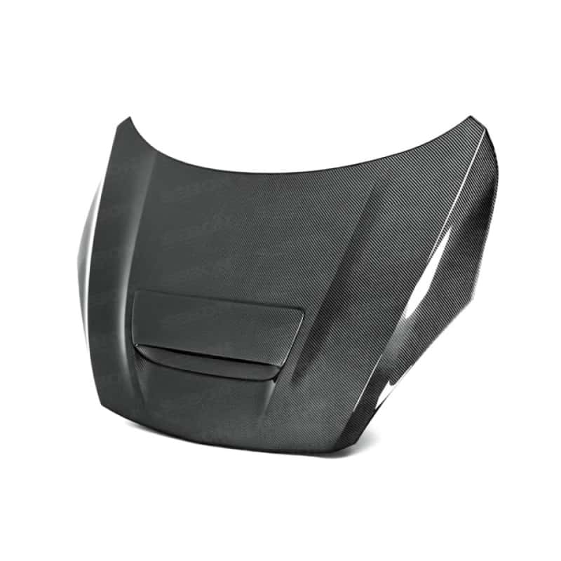 Seibon — Seibon 10-12 Mazda MazdaSpeed3 OEM Style Carbon Fiber Hood - view 1