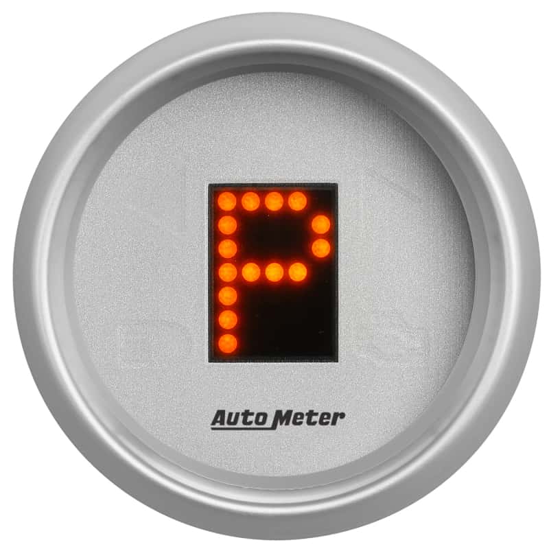 AutoMeter — Autometer Ultra-Lite 2-1/16in (P/R/N/D/L/OD/O/5/4/3/2/1) Digital Gear Position Gauge
2-1/16" PRNDL, SLVR - view 4