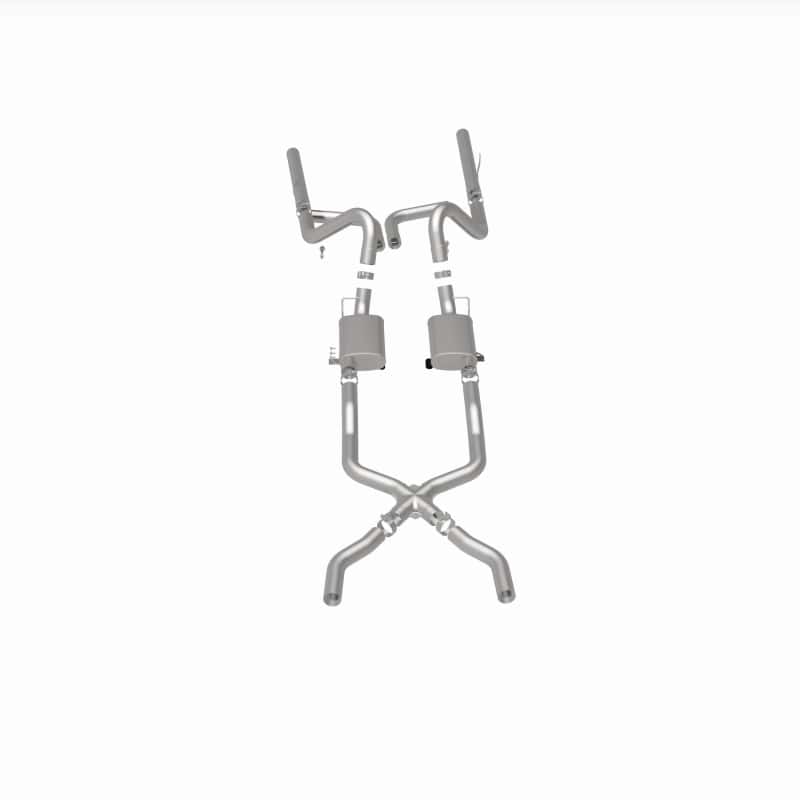 Magnaflow — MagnaFlow Sys C/B 55-57 Chevy Bel Air V8 3inch
Crossmember-Back
Cat-Back - view 35