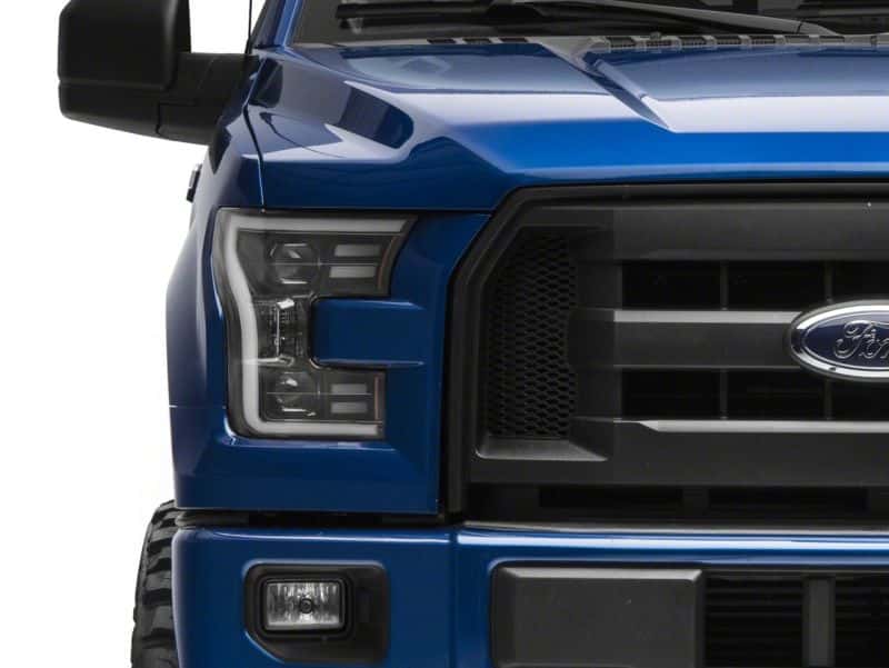Raxiom — Raxiom 15-17 Ford F-150 G3 Projector Headlights w/ LED Accent- Blk Housing (Clear Lens)
Headlights - view 6