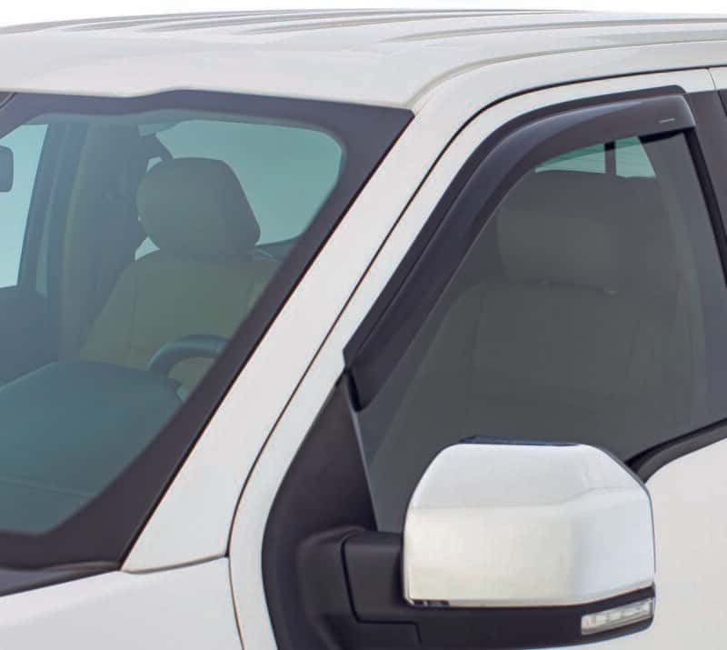 Stampede — Stampede 1992-2006 Ford E-150 In-Channel Ventvisor Only Tape-Onz Sidewind Deflector 2pc - Smoke
Side Window Vent - view 2