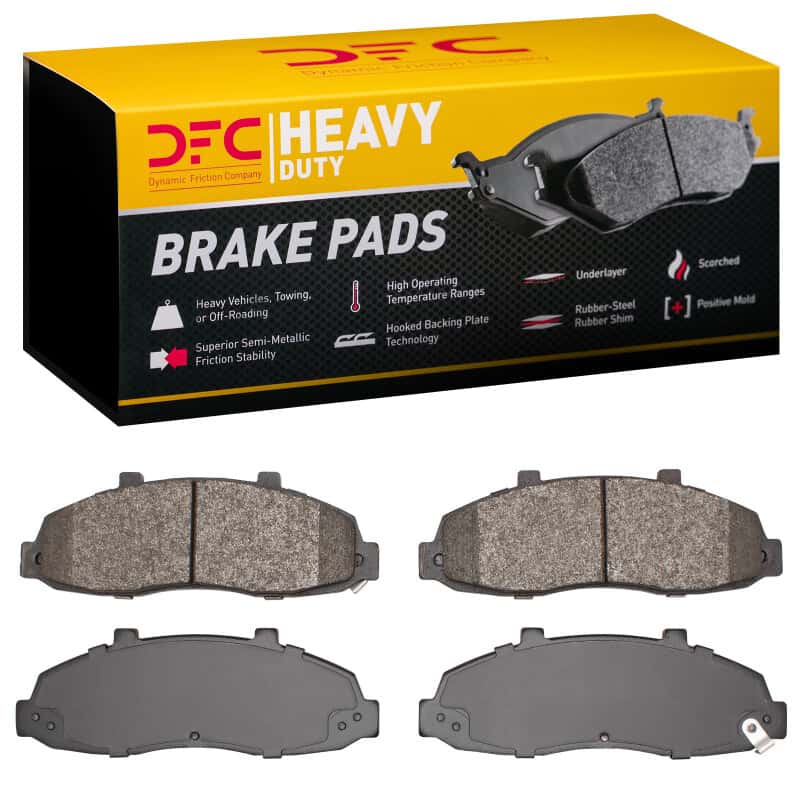 DFC — DFC 97-04 Ford F-150 4WD Front Heavy Duty Pads - Semi Metallic
DFC Brake Pad Set - view 1