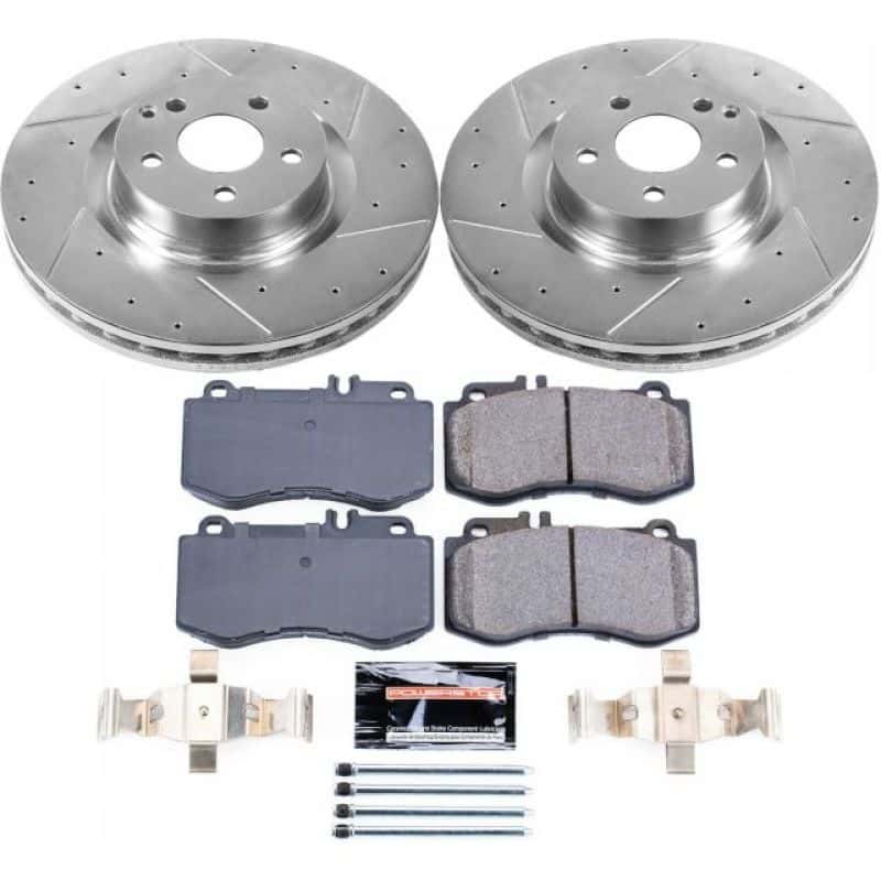 PowerStop — Power Stop 10-16 Mercedes-Benz E350 Front Z23 Evolution Sport Brake Kit - view 1
