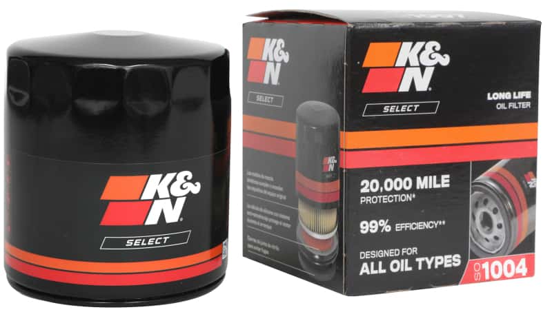 K&N Engineering — K&N 19-23 Genesis G70 2.0L L4 / 21-23 Hyundai Elantra Hybrid 1.6L L4 Spin-On Oil Filter - view 3
