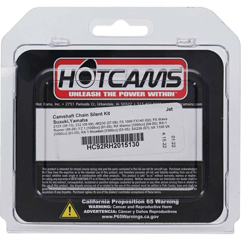 Hot Cams — Hot Cams 08-10 212X/08-09 232 Camshaft Chain Silent Kit - view 4