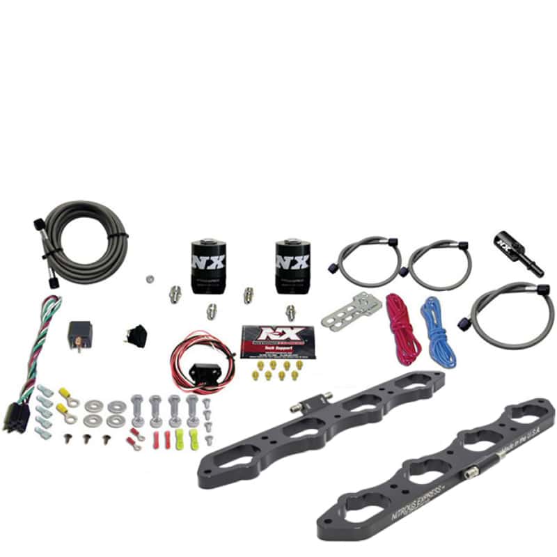 Nitrous Express — Nitrous Express 2018+ Ford 5.0L Coyote Wet Direct Port Plate System w/o Bottle
Injection System Kit
N2OSys - view 1