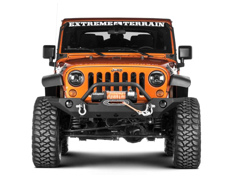 Raxiom — Raxiom 07-18 Jeep Wrangler JK 50-Inch LED Light Bar Windshield Mount w/ Auxiliary Bracket
Mount - view 5