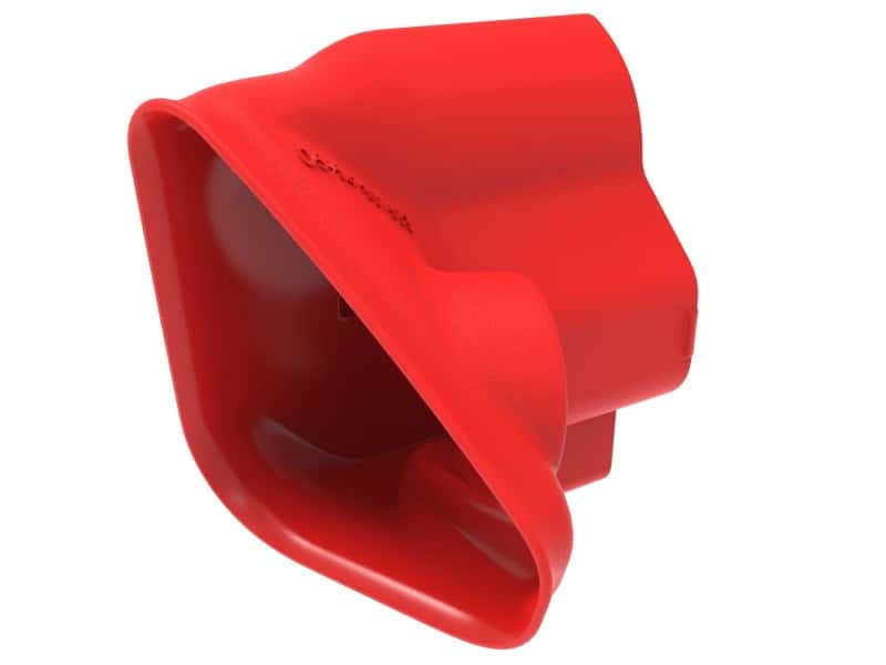 aFe — aFe Power 15-20 Ford Mustang 2.3l L4/3.7l V6/5.0l V8 Dynamic Air Scoop - Red
Dynamic Air Scoop - view 3