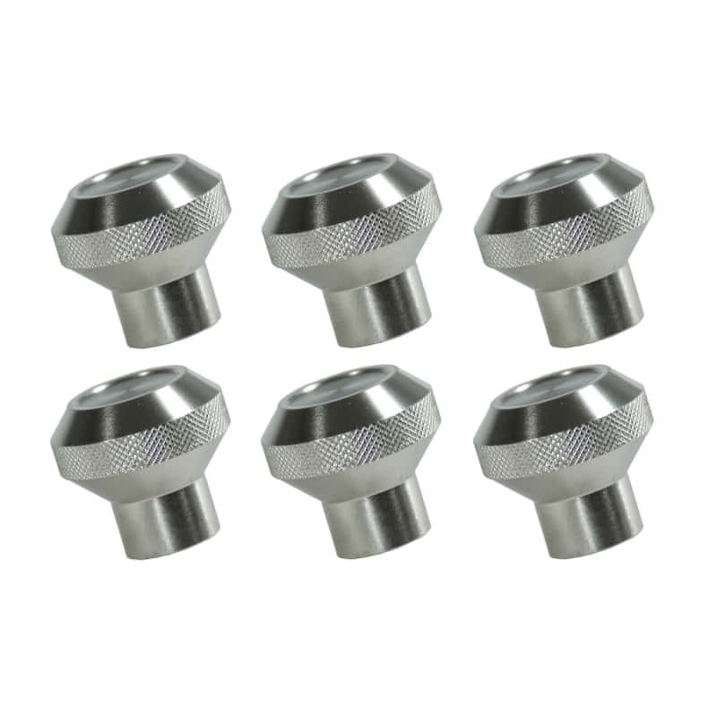 Rugged Ridge — Rugged Ridge 76-86 Jeep CJ Billet Stainless Steel Dash Knob Set
OFFROAD_INTERIOR
Dash Knob - view 2