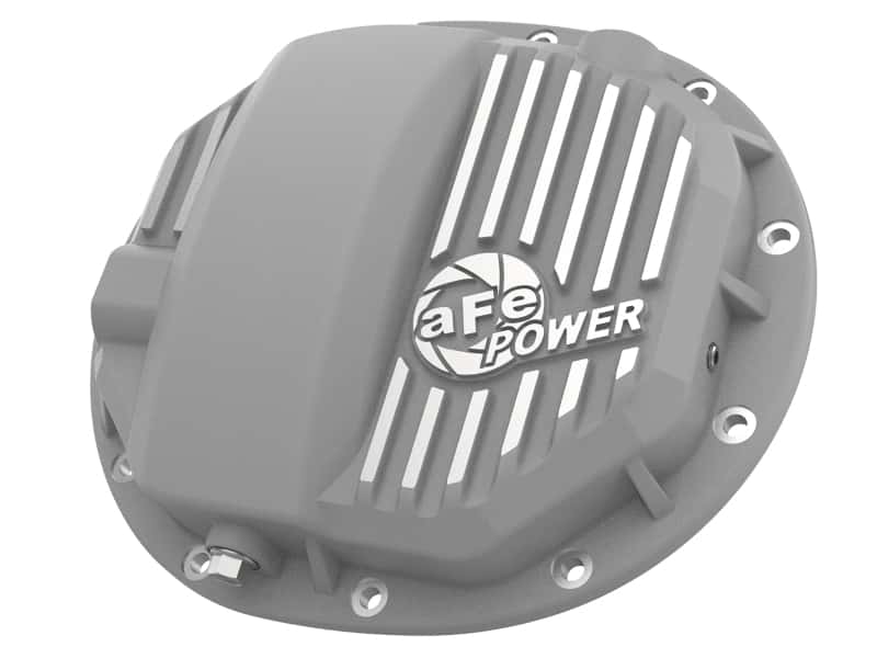 aFe — aFe Street Series Rear Differential Cover Raw 14-19 Chevrolet Silverado V8 4.3L / 5.3L / 6.2L
Differential Cover - view 1