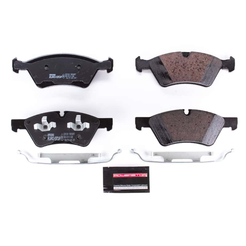 PowerStop — Power Stop 06-07 Mercedes-Benz R500 Euro-Stop ECE-R90 Front Brake Pads
EuroStop Brake Pad - view 1