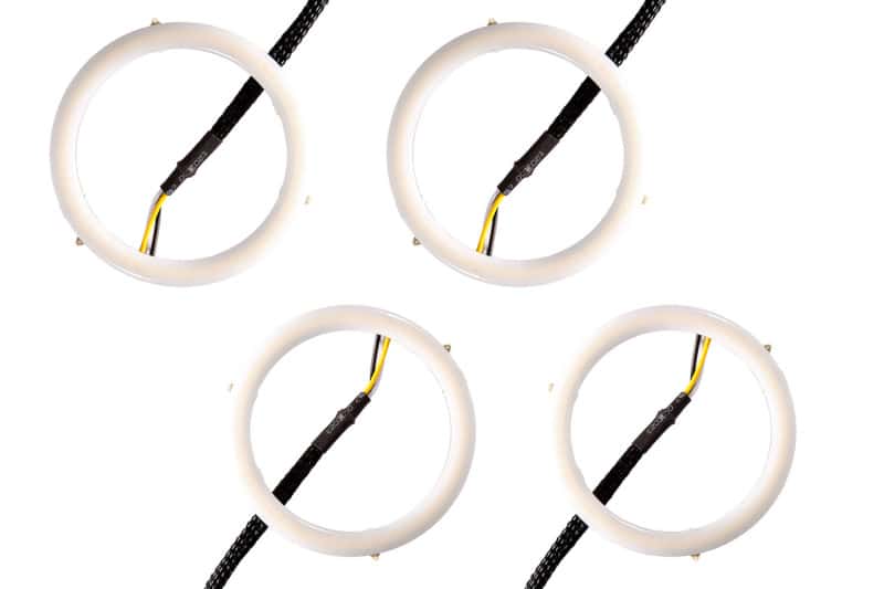 Diode Dynamics — Diode Dynamics Halo Lights LED 70mm/80mm Switchback Four - view 1