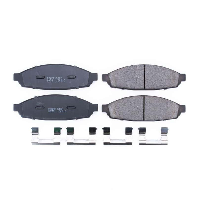 PowerStop — Power Stop 03-05 Lincoln Aviator Front Z17 Evolution Ceramic Brake Pads w/Hardware
Z17 Brake Pads - view 1