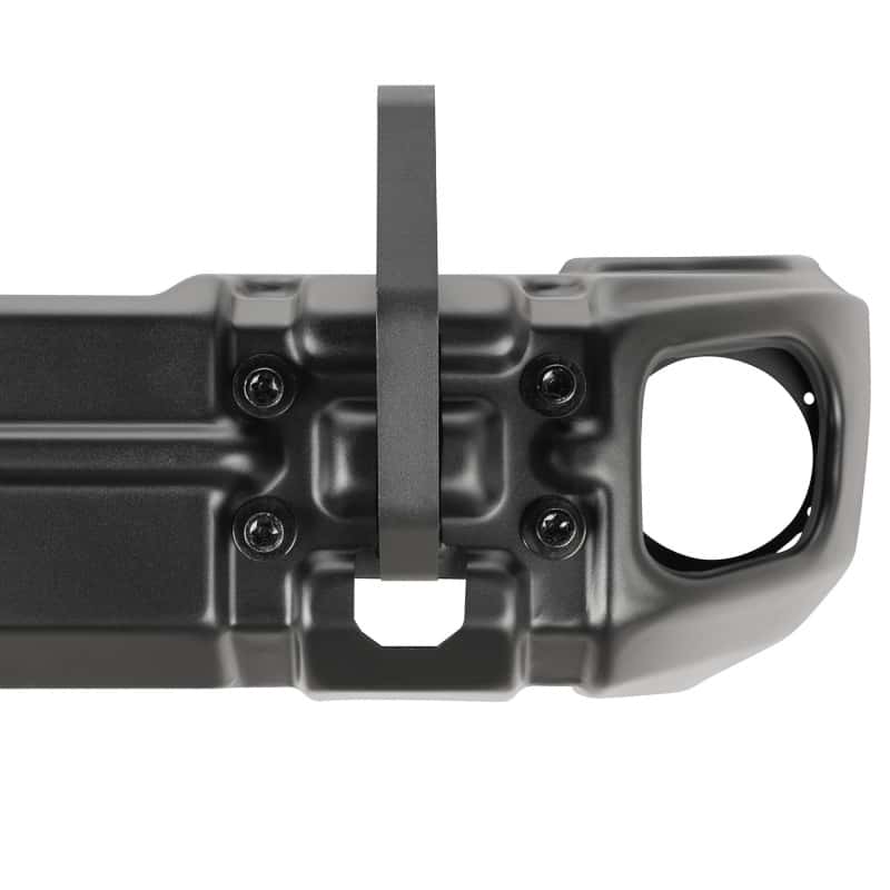 Rugged Ridge — Rugged Ridge 07-18 Jeep Wrangler JK Arcus Front Bumper Set w/Tray & Hooks
OFFROAD_BUMPERS
Bumper- Front - view 3