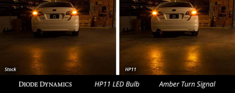 Diode Dynamics — Diode Dynamics 7443 LED Bulb HP11 LED - Amber (Single) - view 2