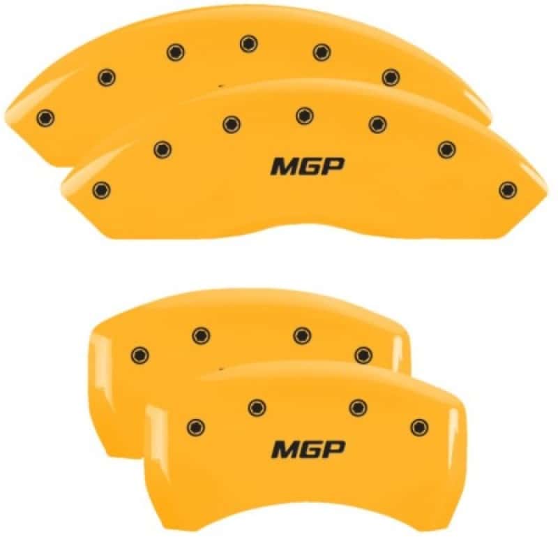 MGP — MGP 4 Caliper Covers Engraved Front & Rear MGP Yellow Finish Black Char 2019 Chevrolet Blazer
Caliper Covers - view 1