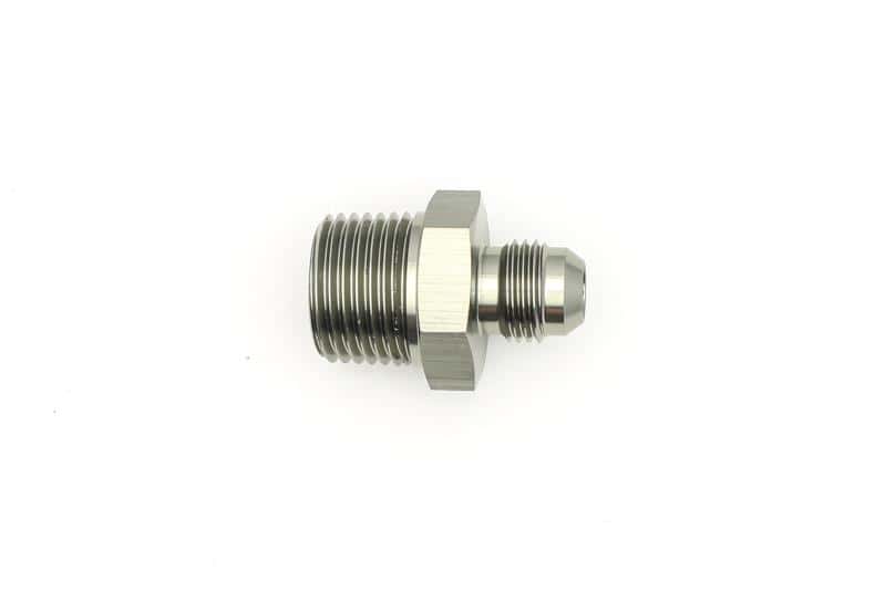 DeatschWerks — DeatschWerks 6AN Male Flare To 1/2in. Male NPT Adapter - view 1