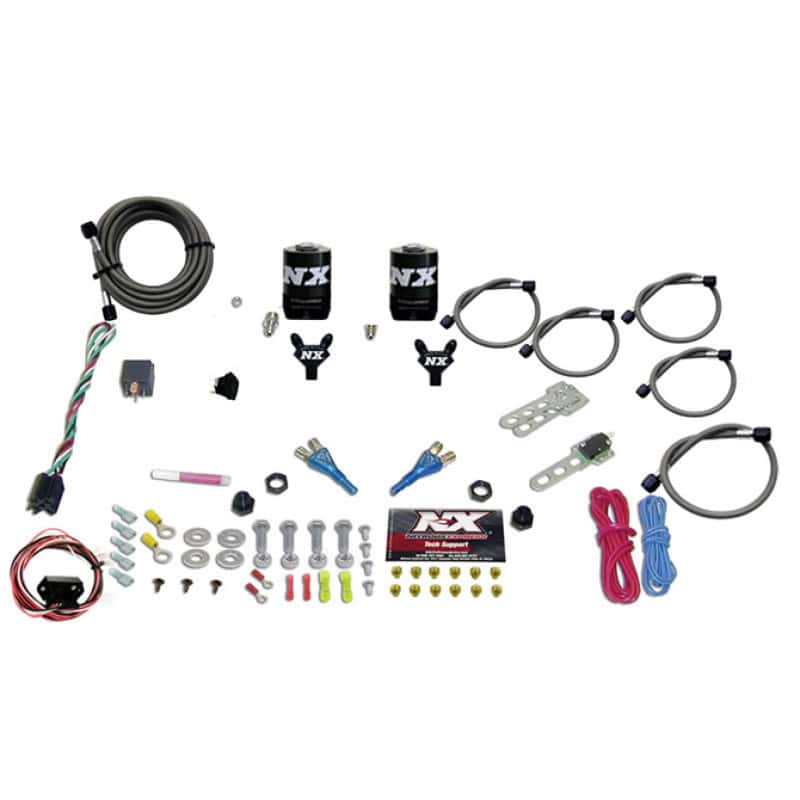Nitrous Express — Nitrous Express 03-18 Nissan 350Z/370Z Dual Nozzle (35-150HP) w/o Bottle
Injection System Kit
N2OSys - view 3
