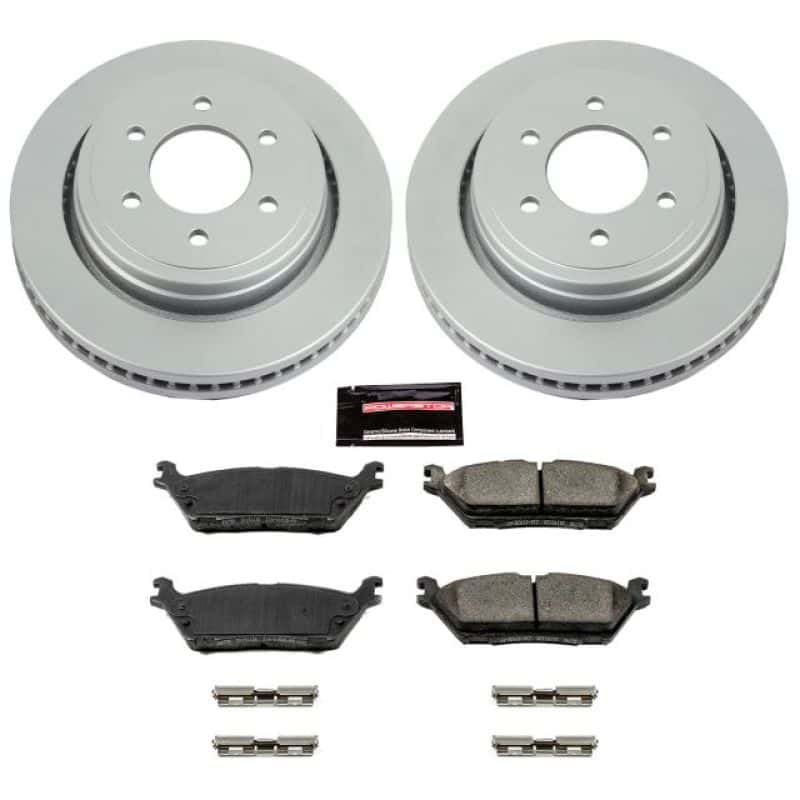 PowerStop — Power Stop 15-17 Ford F-150 Rear Z17 Evolution Geomet Coated Brake Kit - view 1