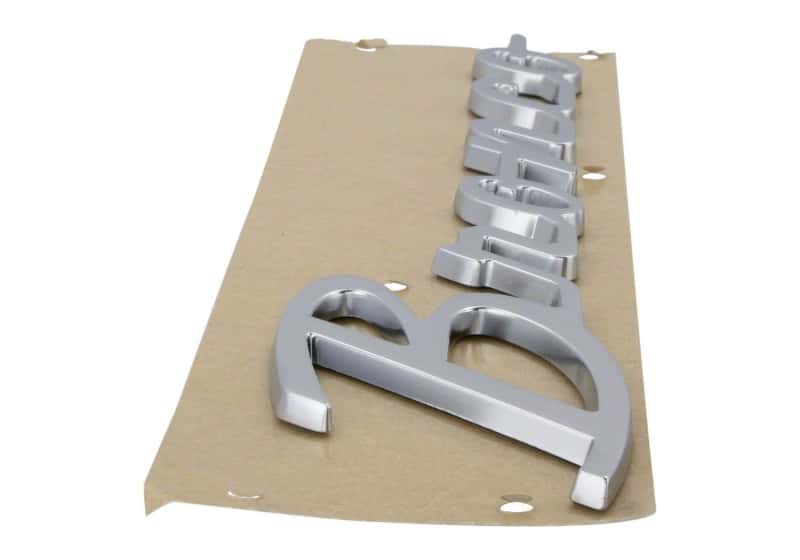 Ford Racing — Ford Racing 21-23 Bronco Script Fender Badge - Silver
Emblem - view 6