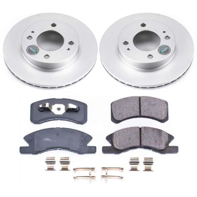 PowerStop — Power Stop 14-15 Mitsubishi Mirage Front Z17 Evolution Geomet Coated Brake Kit - view 1