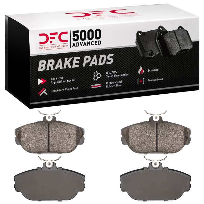 DFC — DFC 93-00 Ford Taurus (Excl SHO) Front 5000 Advanced Ceramic Brake Pads
DFC Brake Pad Set - view 1