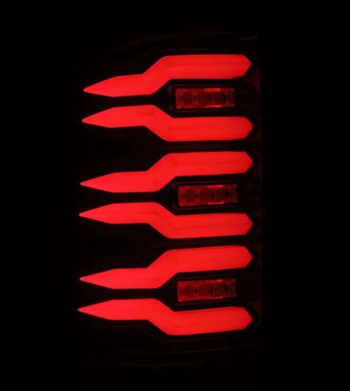 AlphaRex — AlphaRex 07-13 GMC Sierra 1500/07-14 2500/3500HD (No Clsc/Dually) Luxx-Series LED Tail Lghts Blk Red
Taillight Assembly - view 4