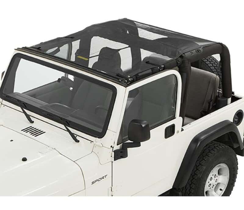 Bestop — Bestop 97-06 Jeep Wrangler TJ Exc. Unlimited Sun Safari Bikini (Mesh)
Sun Safari Bikini - view 1