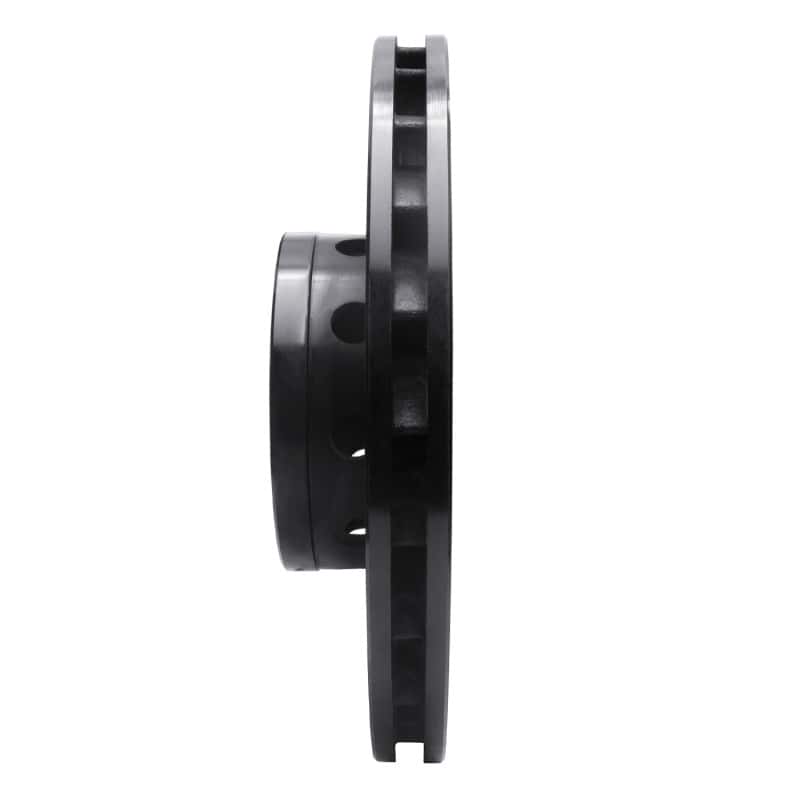 R1 Concepts — R1 00-03 BMW M5 Left Front Drilled & Slotted Black Brake Rotor
R1 Brake Rotor Drill - view 3