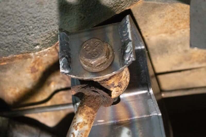 RustBuster — Rustbuster Rear Shock Mount Left Side - view 7