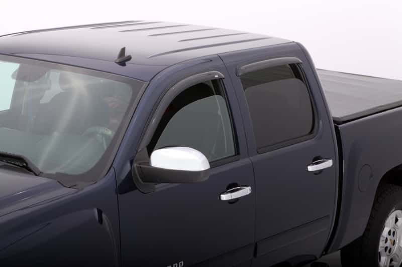 AVS — AVS 07-13 Chevy Silverado 1500 Ext. Cab Ventvisor Outside Mount Window Deflectors 4pc - Smoke
Side Window Vent
VENTVISOR 4PC - view 3