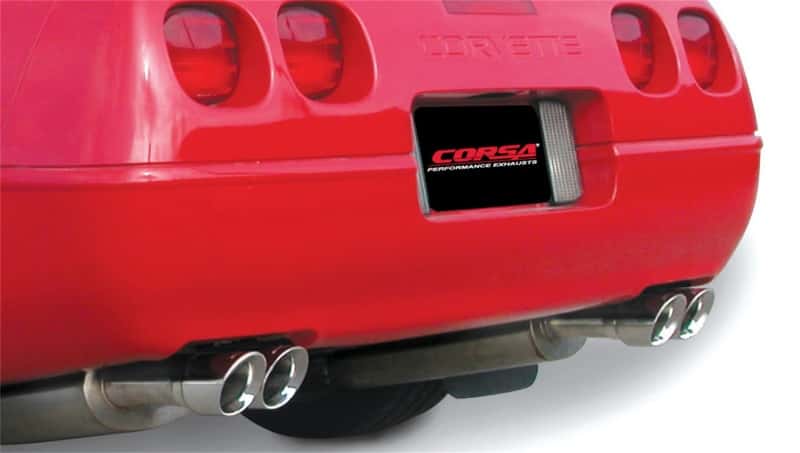 CORSA Performance — Corsa 1992-1995 Chevrolet Corvette C4 5.7L V8 LT1 Sport Cat-Back Exhaust w/ Twin 3.5in Polished Tips
Exhaust - view 7