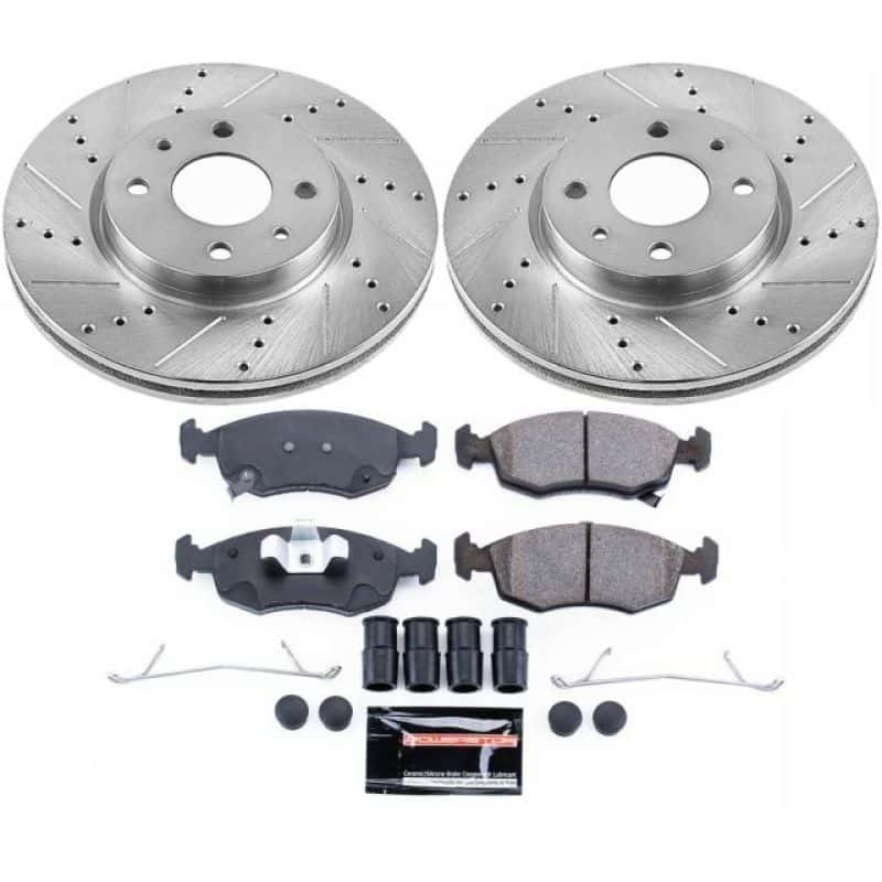 PowerStop — Power Stop 12-18 Fiat 500 Front Z23 Evolution Sport Brake Kit - view 1