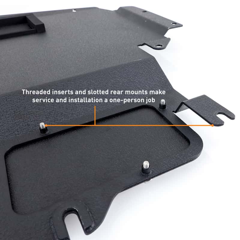 Mishimoto — Mishimoto 2023+ Nissan Z Skid Plate Engine - Wrinkle Black
Skid Plate - view 5