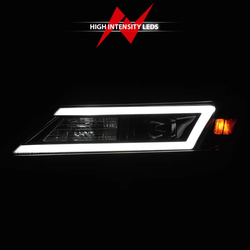 ANZO — ANZO 14-20 Chevrolet Impala Square Projector LED Bar Headlights w/ Black Housing
Head Light Set
HdLtSet - view 12
