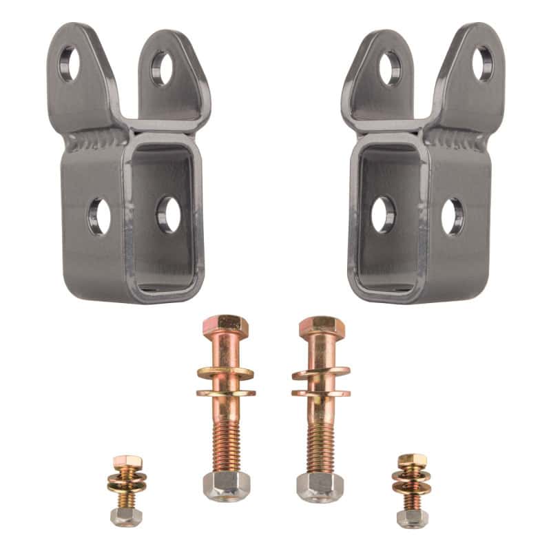 Synergy Mfg — Synergy 2018+ Jeep Wrangler JL/JLU Front Lower Shock Extension Brackets - view 1