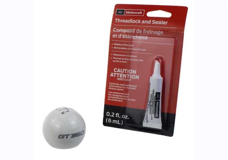 Ford Racing — Ford Racing 15-19 Mustang GT350 White 6-Speed Shift Knob
M/TShftKnob - view 6