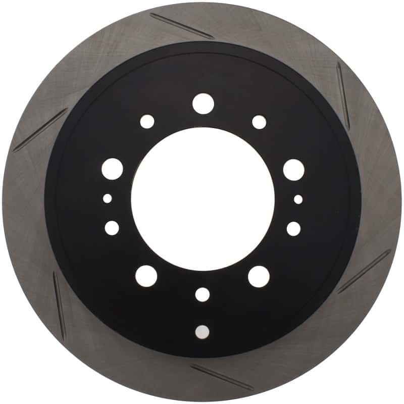 Stoptech — StopTech Power Slot 08-09 Lexus LX450/470/570 / 07-09 Toyota Tundra Slotted Left Rear Rotor
Sport Slotted Rotor
Disc Brake Rotor - view 1