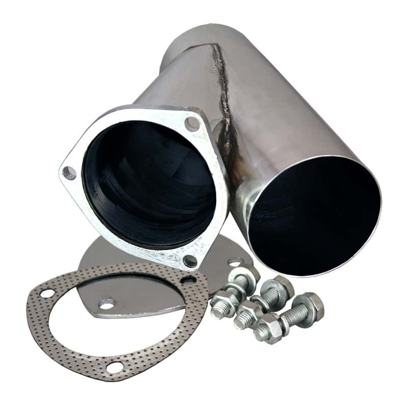 QTP — QTP 4in Weld-On QTEC Exhaust Cutout Y-Pipe - view 3