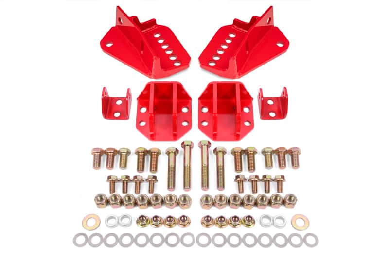 BMR Suspension — BMR 64-72 GM A-Body Coilover Conversion Kit Rear Adjust Shock Mt w/o CAB - Red
Coilover Conv Kit - view 1