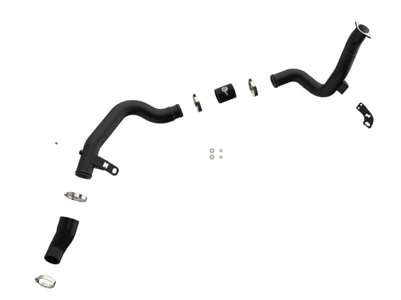 aFe — aFe 19-22 Hyundai Veloster N BladeRunner 2-1/4in to 2-1/2in Aluminum Hot Charge Pipe - Black
Hot Charge Pipe - view 2