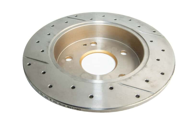 DBA — DBA 06-15 Acura CSX Rear Street Series Drilled & Slotted Rotor w/Gold Hat
Brake Rotor - view 2